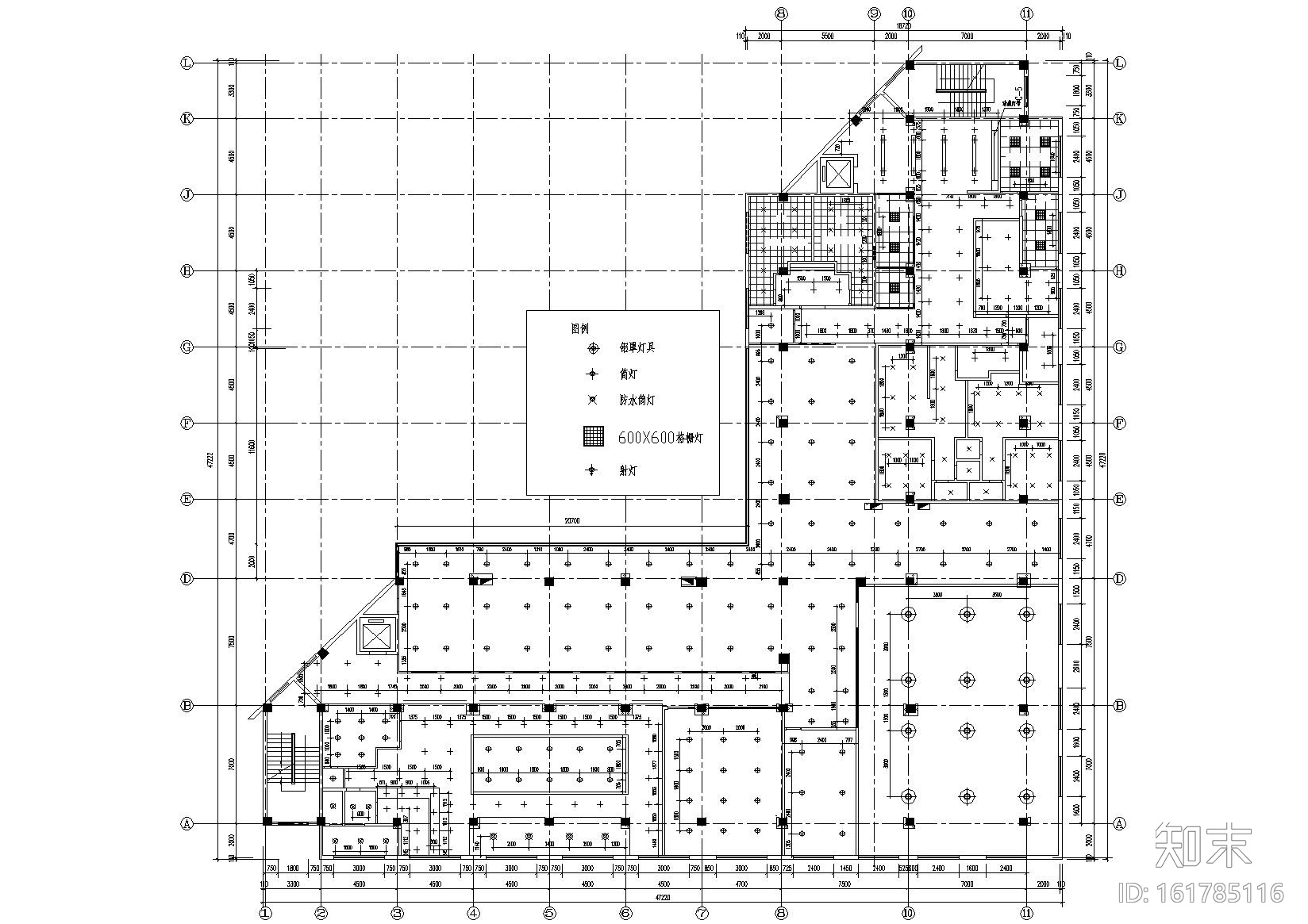 [江苏]张贝健身俱乐部海门店装饰项目施工图施工图下载【ID:161785116】