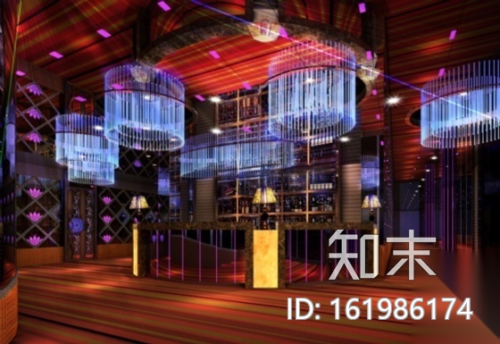 现代风某星级酒店室内装修图（含效果）cad施工图下载【ID:161986174】