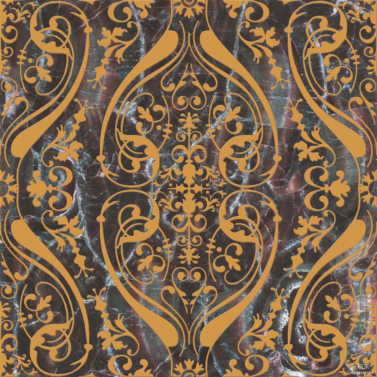 欧神诺在线大理石_欧神诺ICB604PBL3022紫水晶雕花浅喷砂贴图下载【ID:263741216】