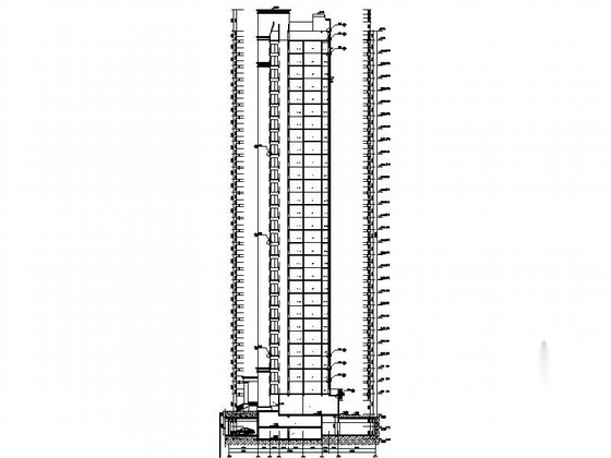 [浙江]现代风格高层住宅区规划设计施工图（含140余页图...cad施工图下载【ID:166077133】