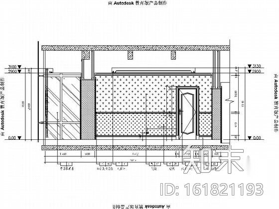 [北京]现代简约舒适三层别墅室内设计CAD施工图cad施工图下载【ID:161821193】