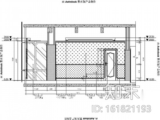 [北京]现代简约舒适三层别墅室内设计CAD施工图cad施工图下载【ID:161821193】