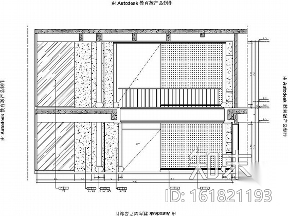 [北京]现代简约舒适三层别墅室内设计CAD施工图cad施工图下载【ID:161821193】