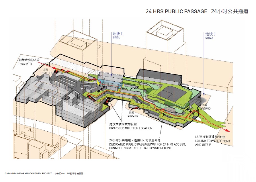 [上海]小东门总体商业概念规划设计cad施工图下载【ID:167923168】