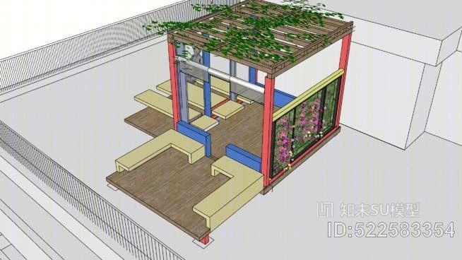 儿童庇护所SU模型下载【ID:522583354】