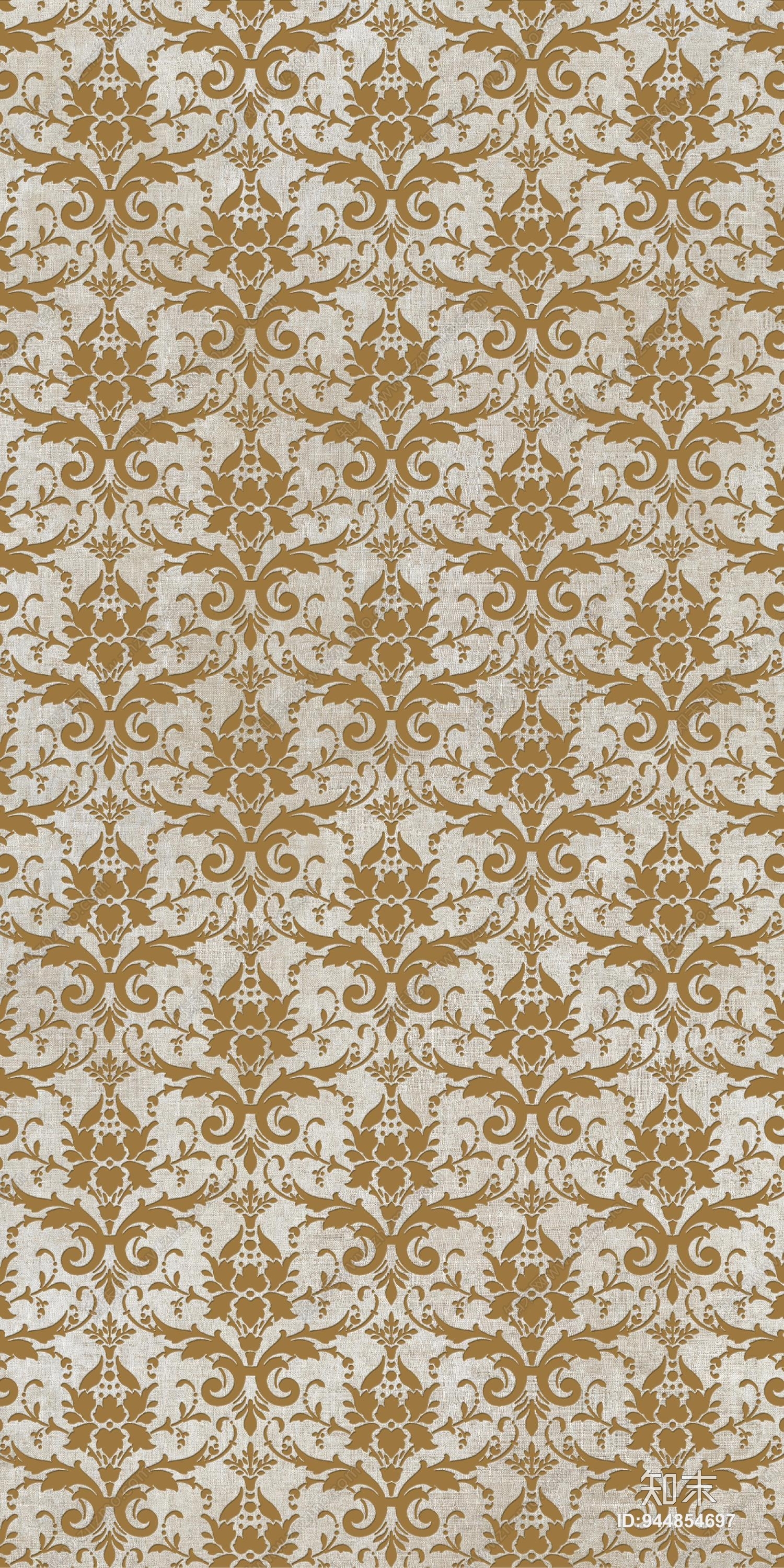欧式花纹壁纸贴图下载
