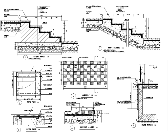 [重庆]生态组团式公租房景观设计全套施工图（园建+绿...施工图下载【ID:161071118】