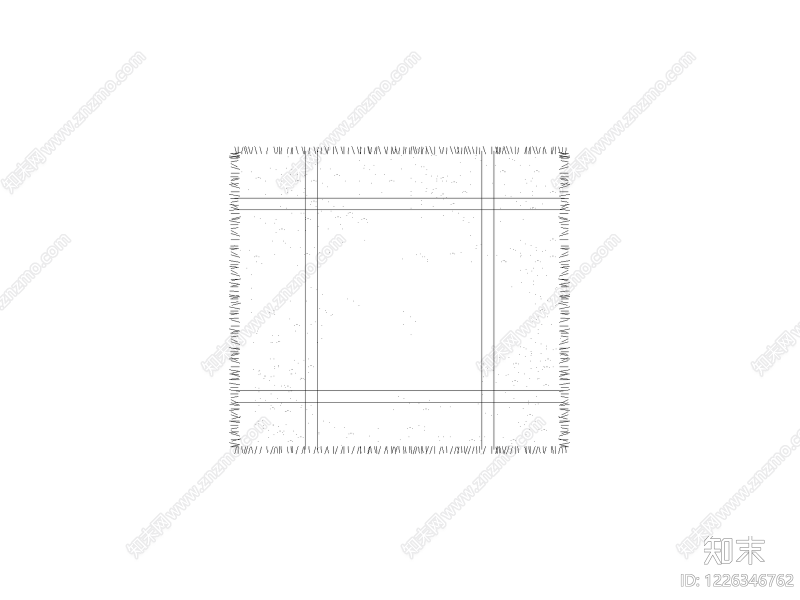 现代填充图案CAD图纸