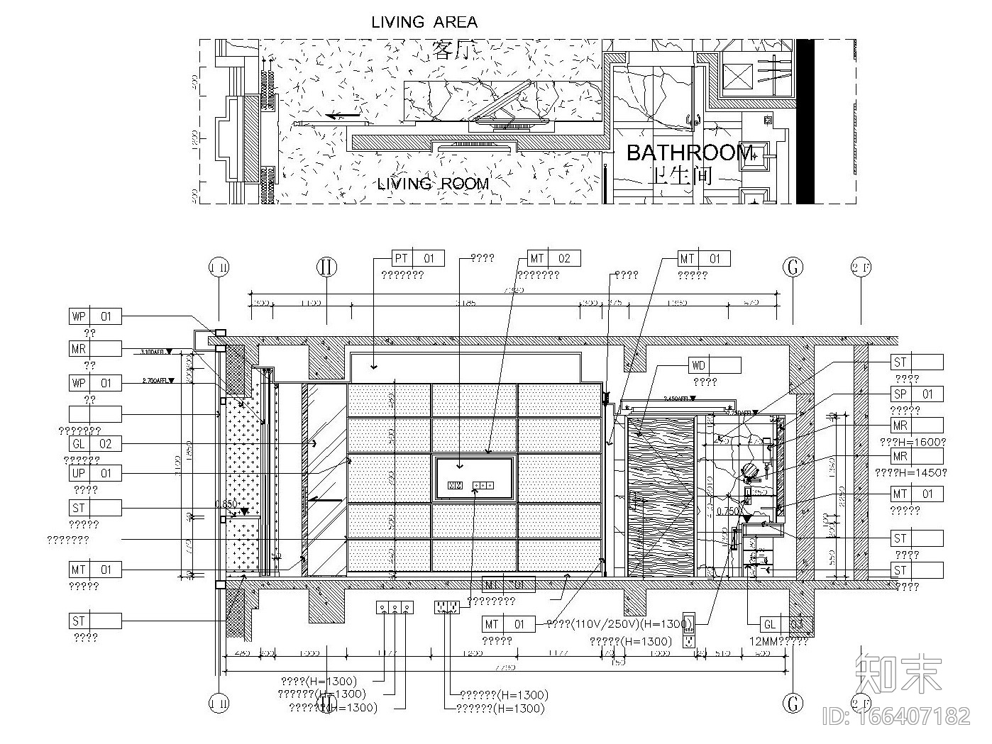 [青岛]海都大酒店室内装饰施工图（附方案效果图）cad施工图下载【ID:166407182】