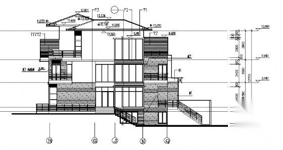 丹堤A区24、26、27号楼建筑施工图施工图下载【ID:149902159】