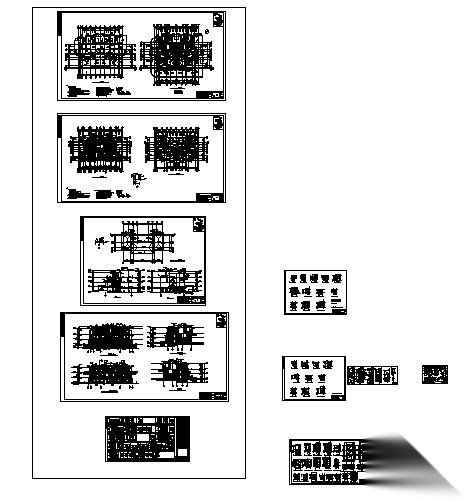 丹堤A区24、26、27号楼建筑施工图cad施工图下载【ID:166073133】