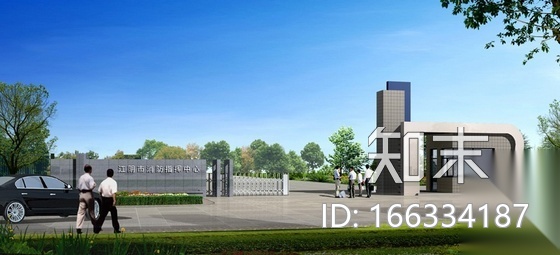 [江苏]某市消防大队门卫及训练用水池建筑施工图cad施工图下载【ID:166334187】