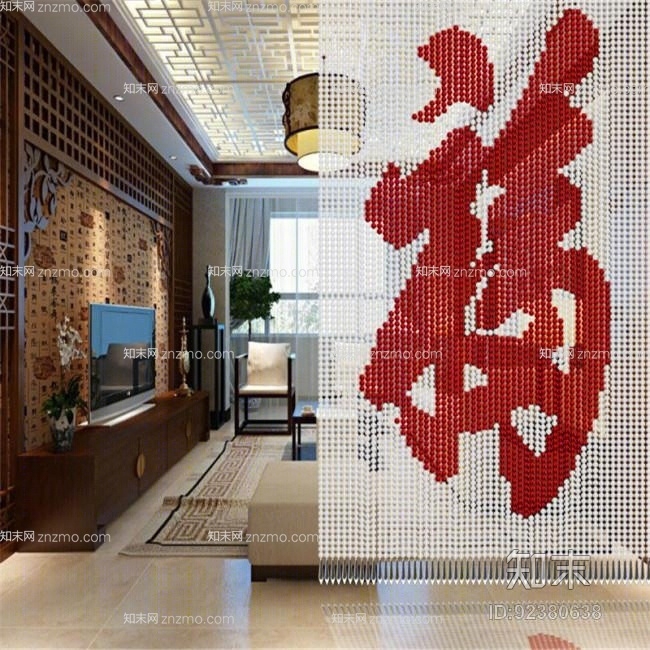 隔断13D模型下载【ID:92380638】