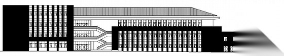 [金陵]某校娶后勤中心及第二食堂建筑施工图cad施工图下载【ID:165757119】