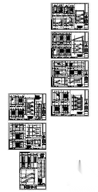 [金陵]某校娶后勤中心及第二食堂建筑施工图cad施工图下载【ID:165757119】