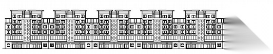 某五层出租房建筑施工图cad施工图下载【ID:149844139】