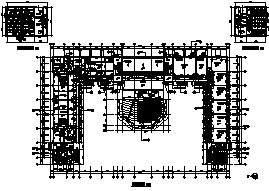 [上海]某中学建筑施工图带总图（含综合楼及教学楼）cad施工图下载【ID:151558172】