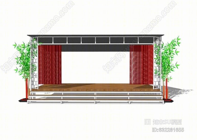 舞台SU模型下载【ID:632281655】