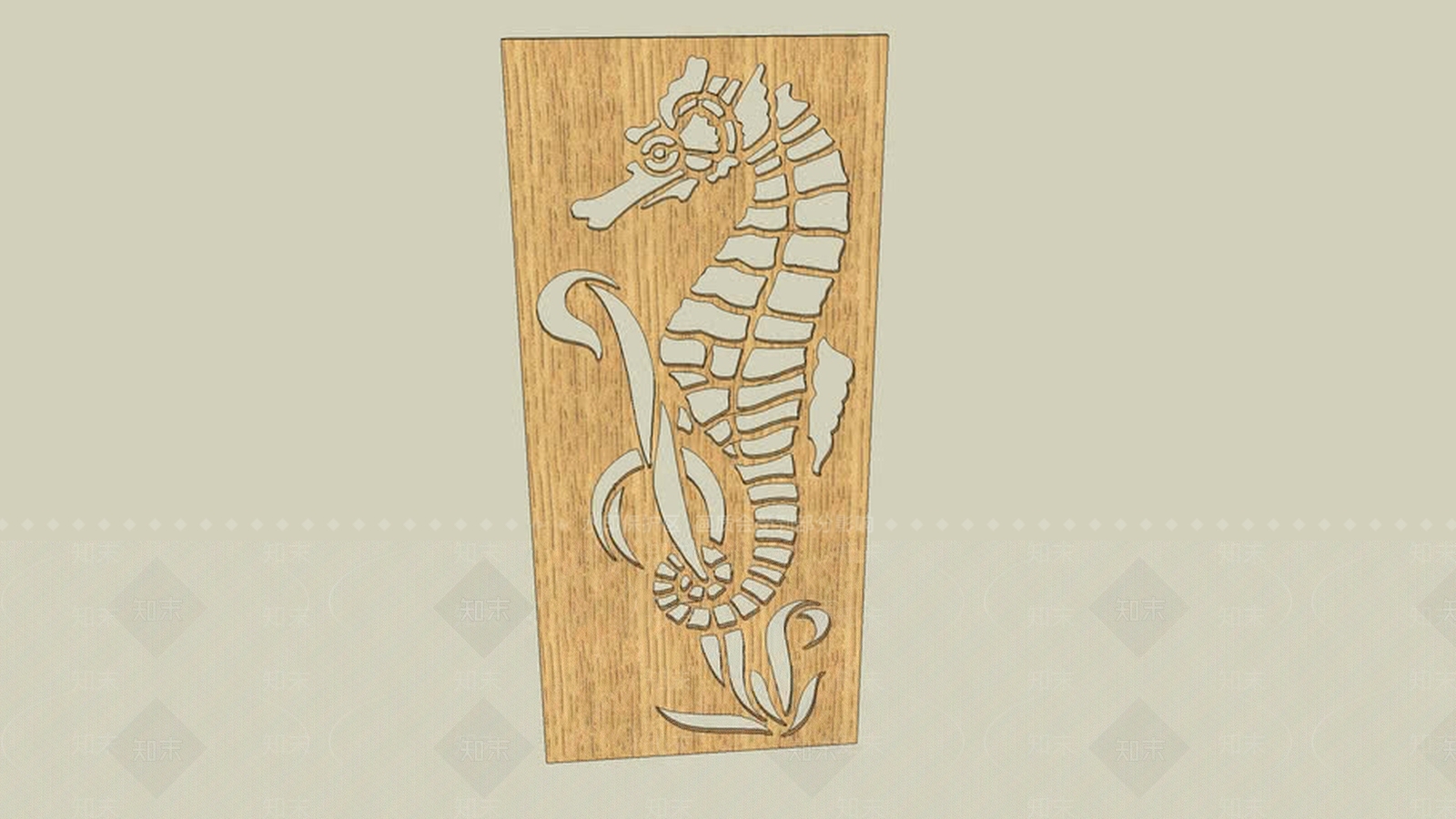海马框架3dSU模型下载【ID:1162055876】