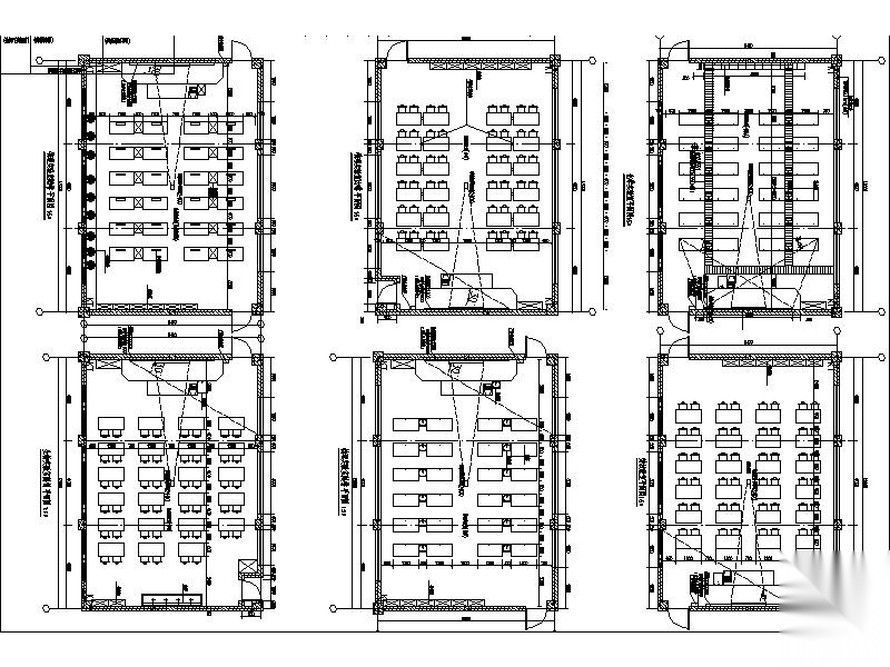 [浙江]大学简欧风格实验楼施工图施工图下载【ID:151552106】