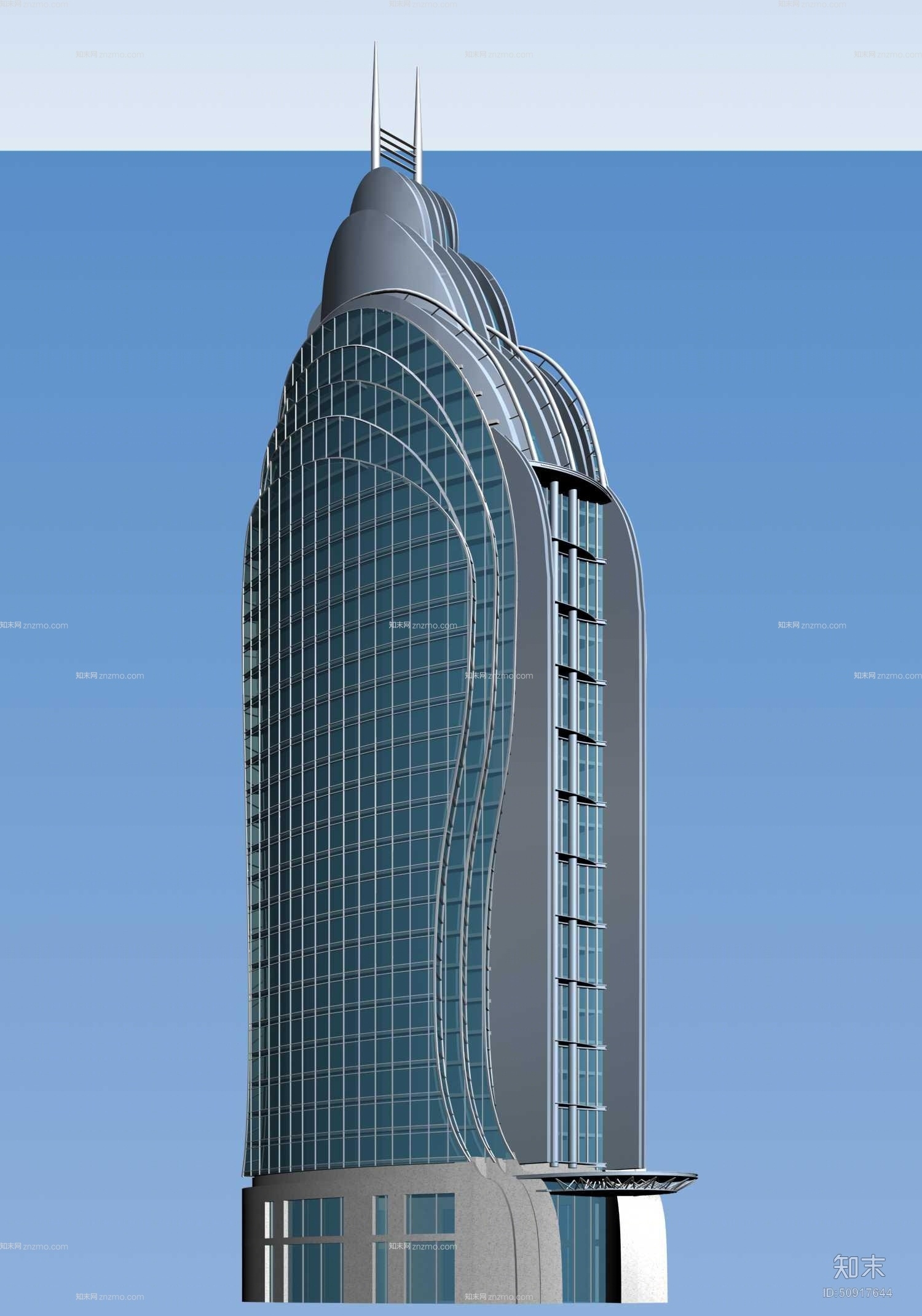 户外艺术风格建筑543D模型下载【ID:50917644】