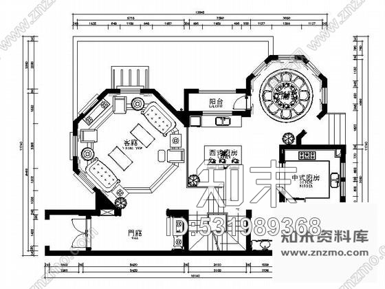 施工图浙江三层双拼别墅室内装修图cad施工图下载【ID:531989368】