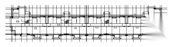 某小区六层住宅楼建筑方案图cad施工图下载【ID:149886182】