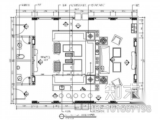 时尚KTV豪华VIP大包间设计装修图施工图下载【ID:161807198】