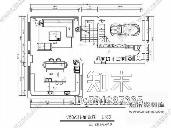 施工图北京海淀区某高端别墅室内装修图cad施工图下载【ID:531987335】