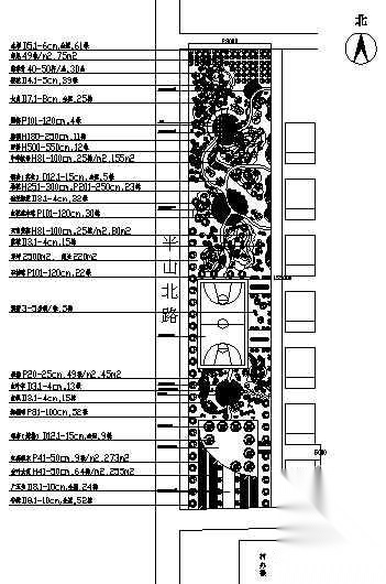 [浙江宁波]某村中心广场景观设计平面图cad施工图下载【ID:161057152】