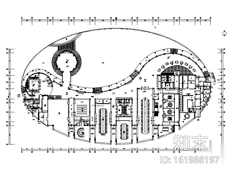 某酒店精装修施工图cad施工图下载【ID:161988197】