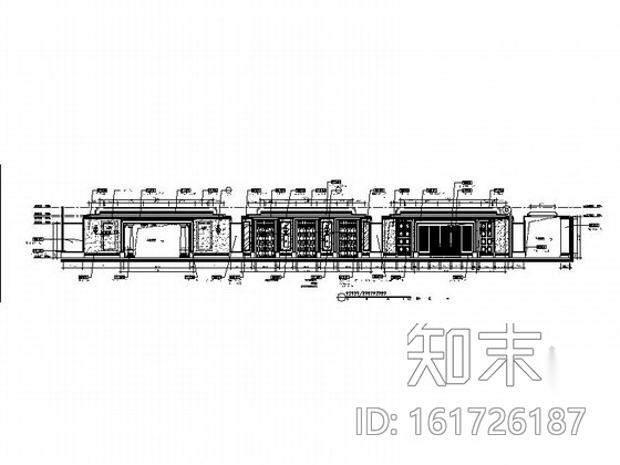 [重庆]某国际酒店会议室及走道施工图cad施工图下载【ID:161726187】