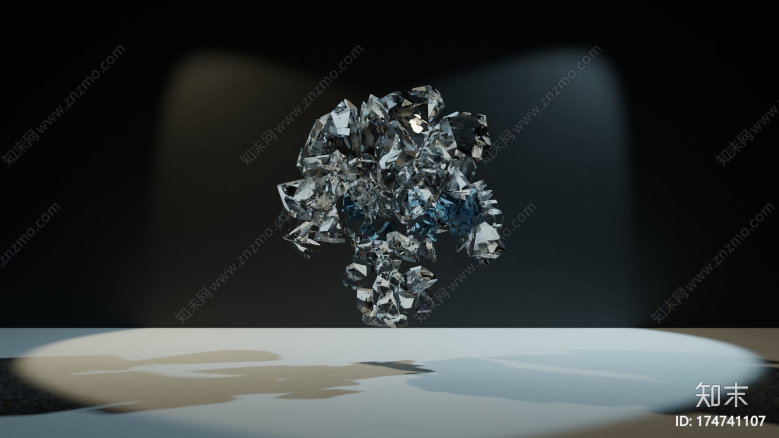细胞断裂整理磁盘碎片CG模型下载【ID:174741107】