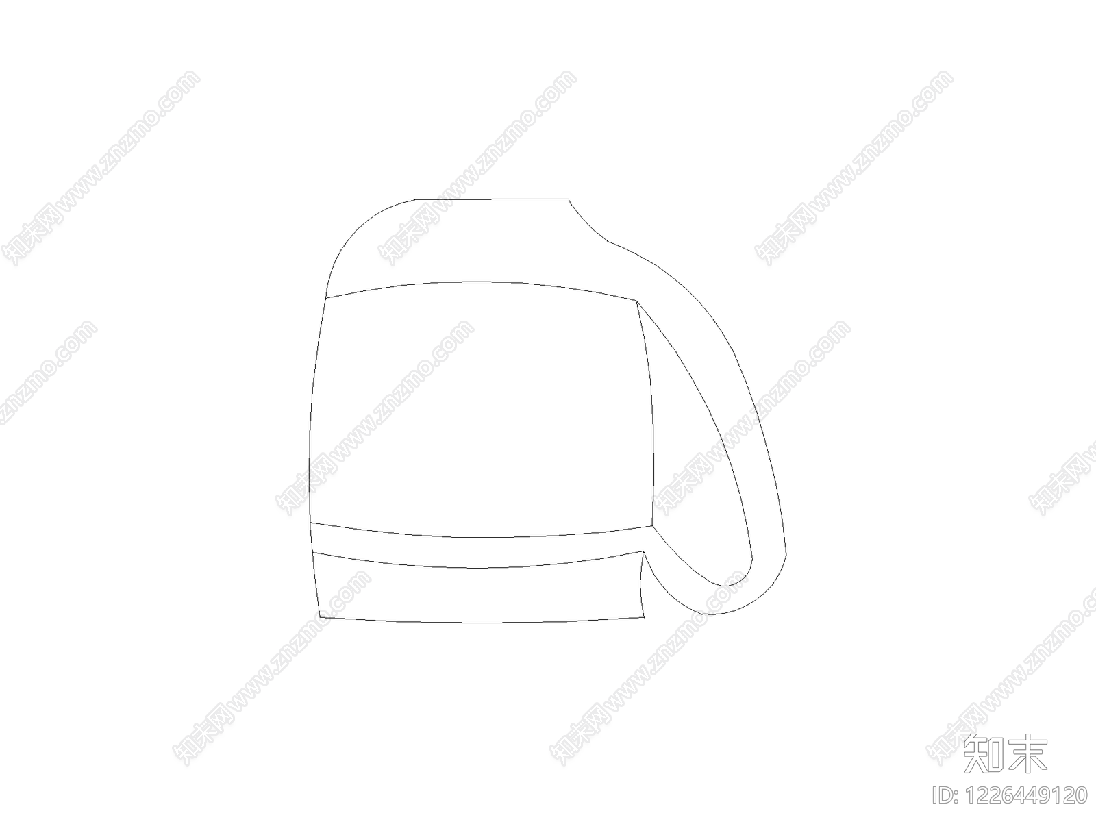 厨房设施cad施工图下载【ID:1226449120】