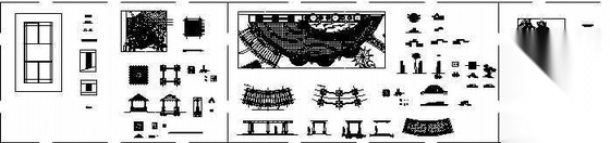 小区花园组团园林整套详图图纸施工图下载【ID:161105108】