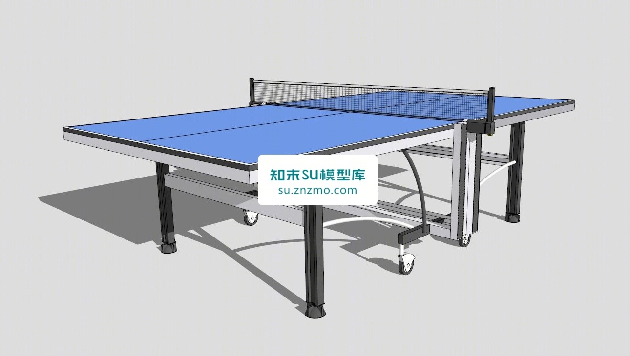 乒乓台桌运动SU模型下载【ID:148481180】