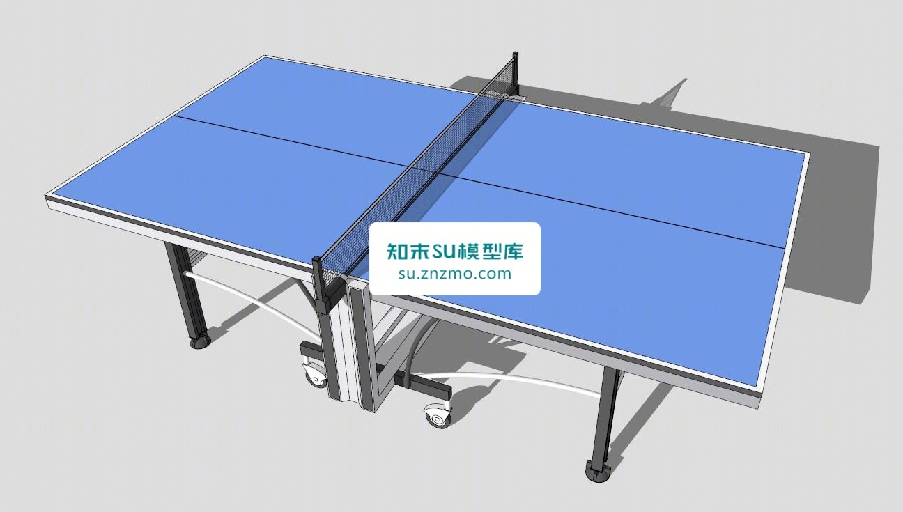 乒乓台桌运动SU模型下载【ID:148481180】