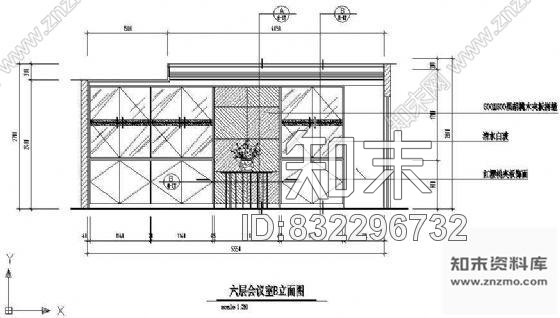 图块/节点会议室cad施工图下载【ID:832296732】