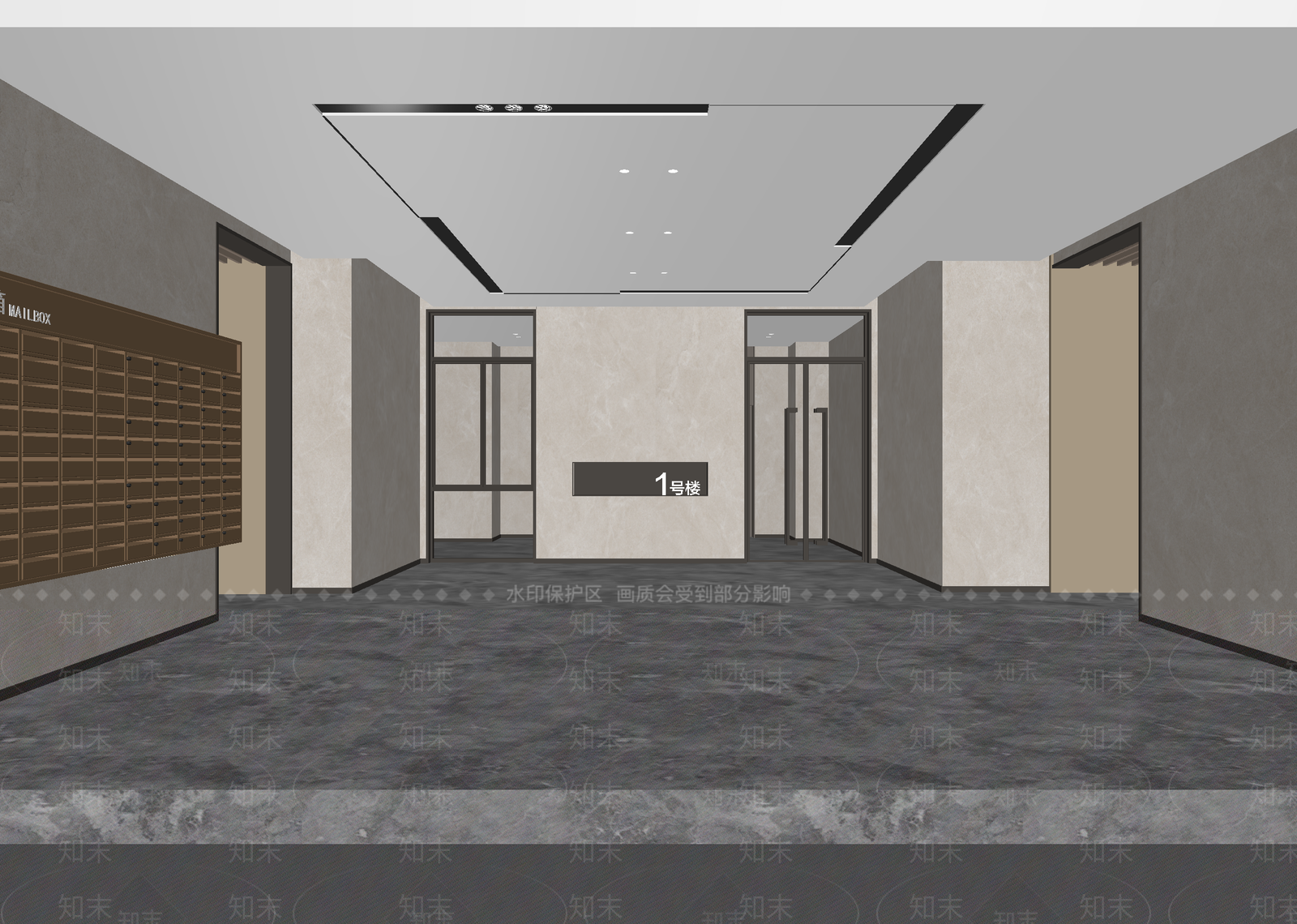 现代大厅3D模型下载【ID:1214718191】