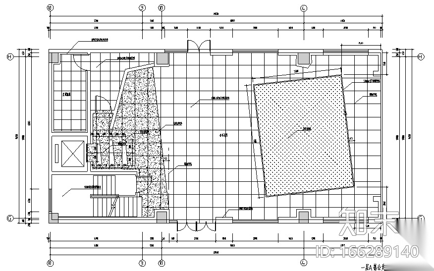 [江苏]科教产业园办公空间设计施工图（附效果图）cad施工图下载【ID:166289140】