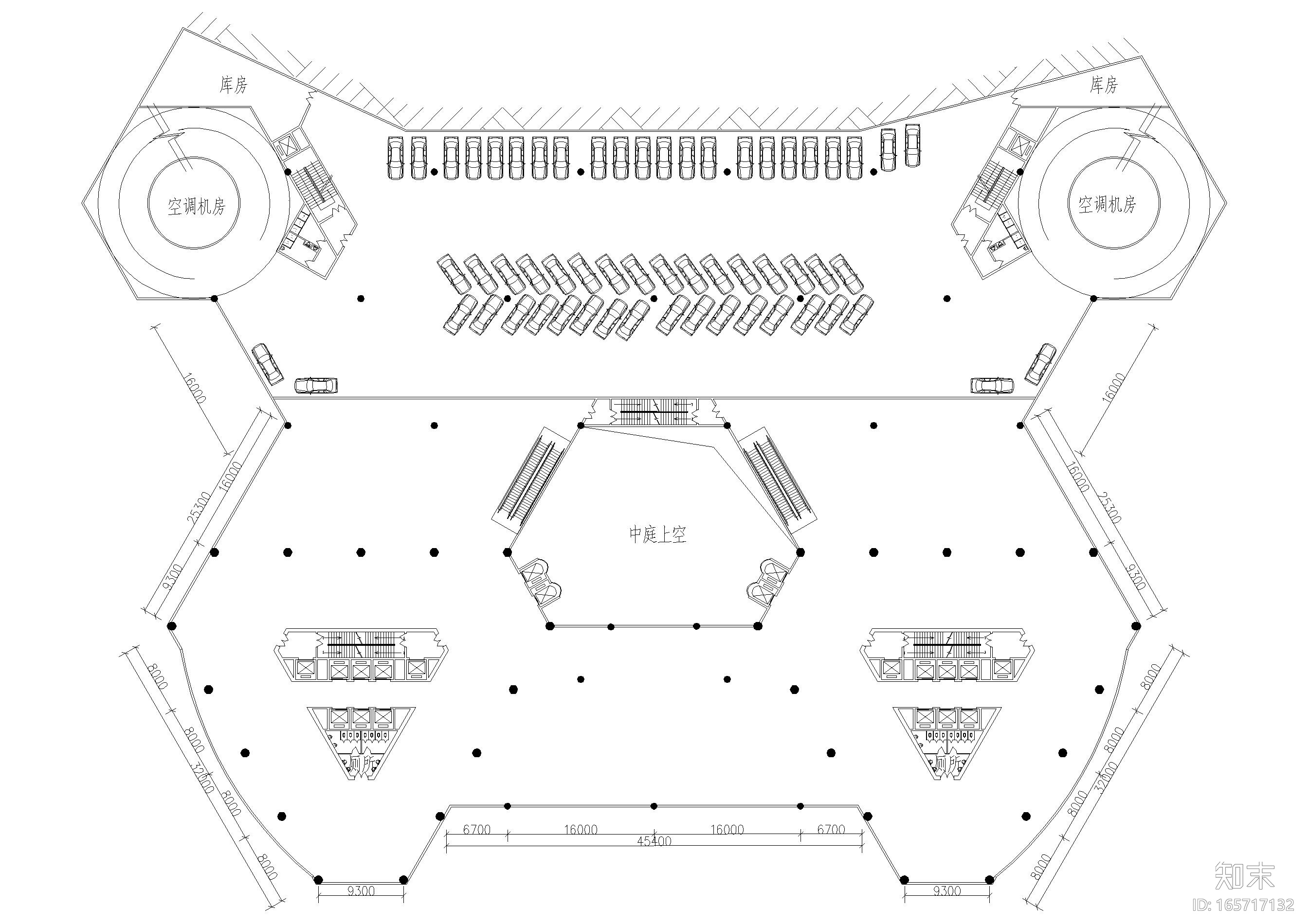 重庆金贸广场室内建筑项目设计方案施工图下载【ID:165717132】