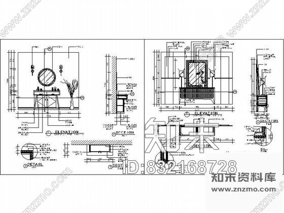 图块/节点超全固定家具及活动家具节点详图CAD图块下载cad施工图下载【ID:832168728】