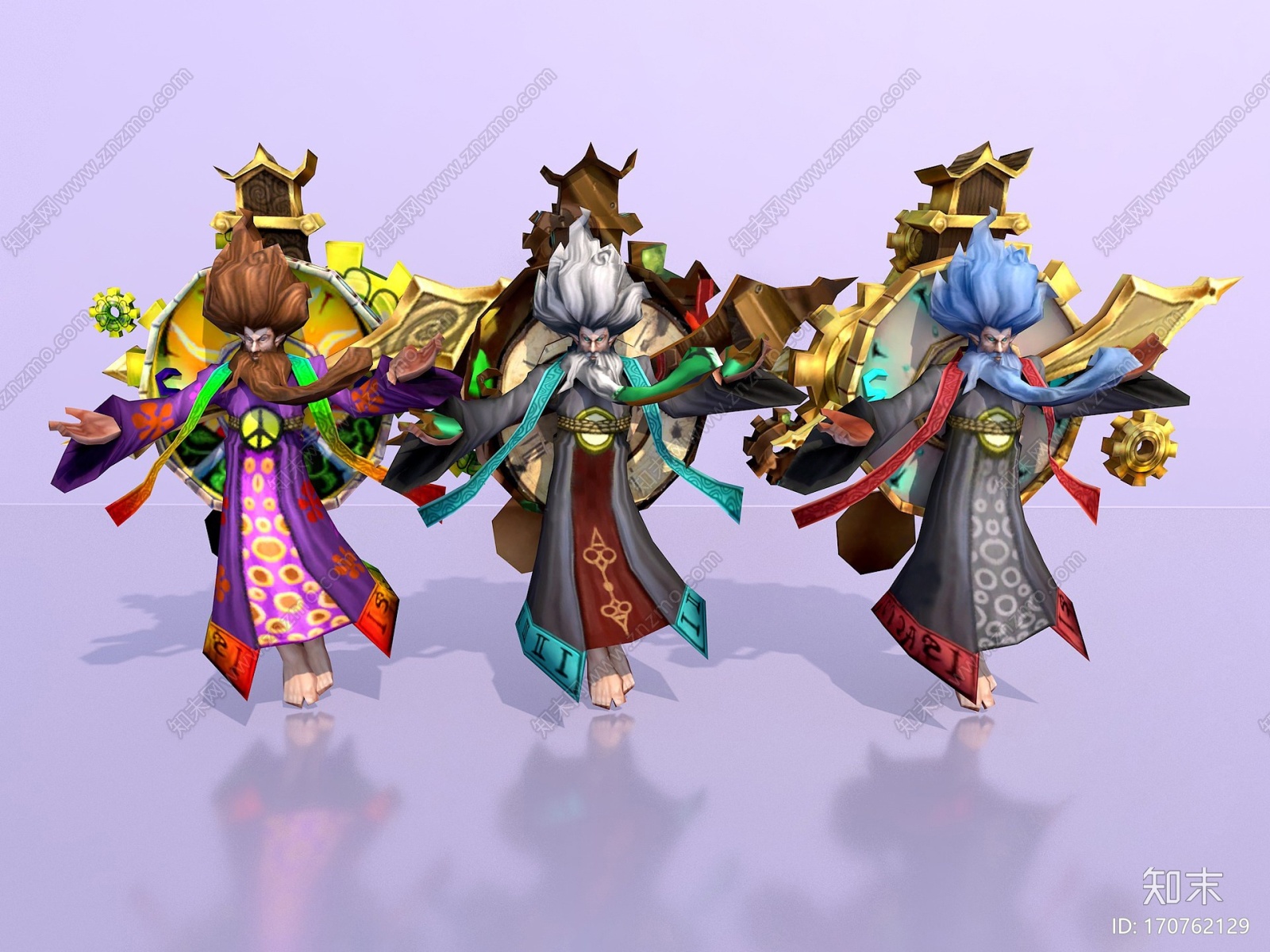 现代3D时光守护者·基兰CG模型下载【ID:170762129】