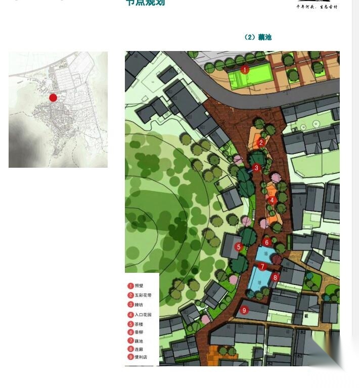 某市美丽乡村龙山镇方家河头村特色村建设规划PDF（127页...cad施工图下载【ID:161016145】