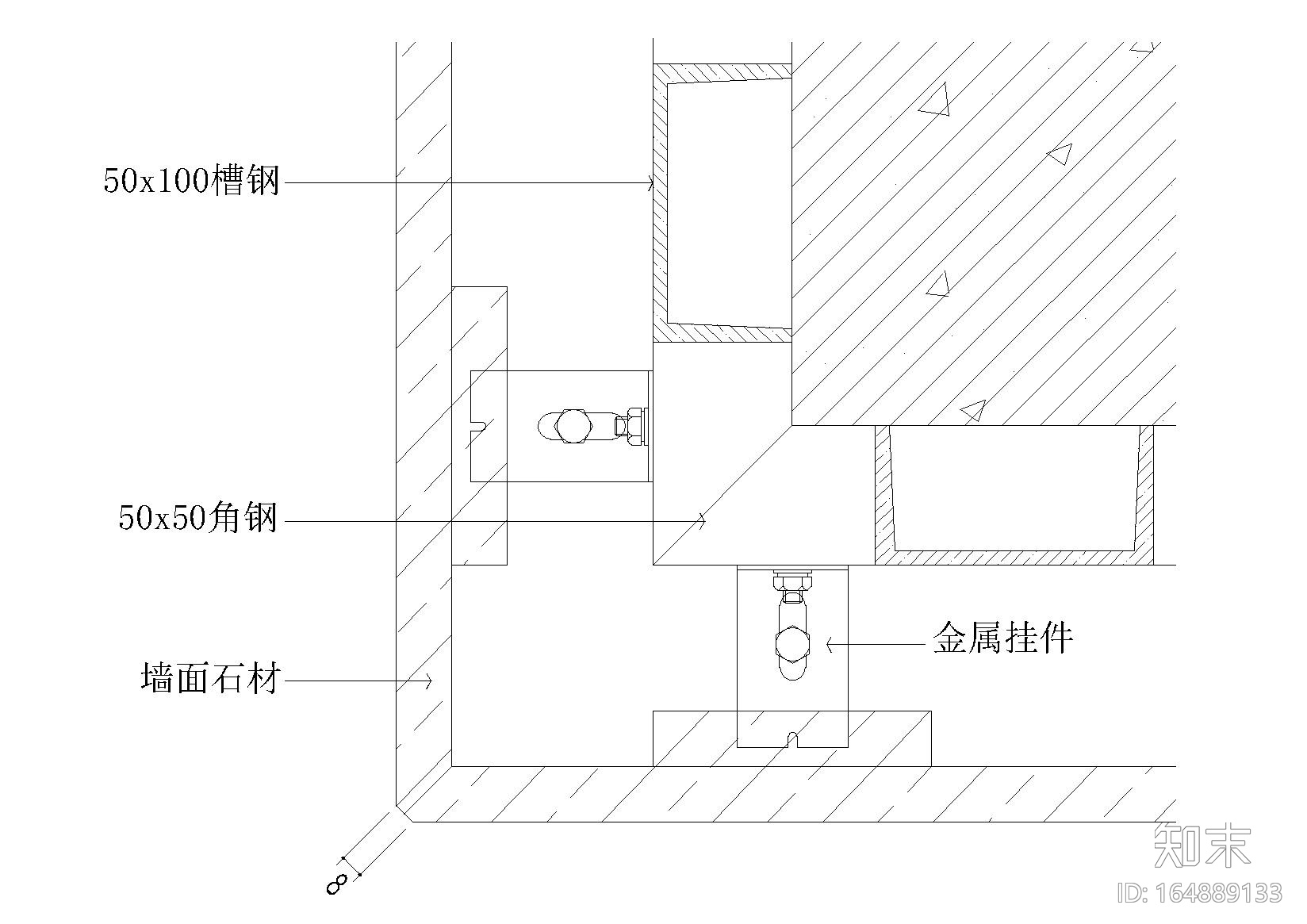 88个室内常用节点（收口，石材，吊顶等）cad施工图下载【ID:164889133】