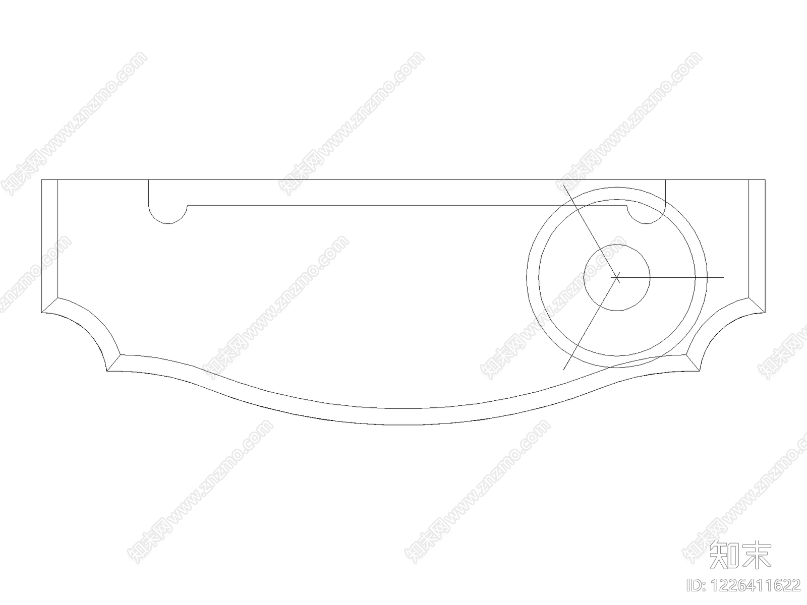 柜子平立面cad施工图下载【ID:1226411622】