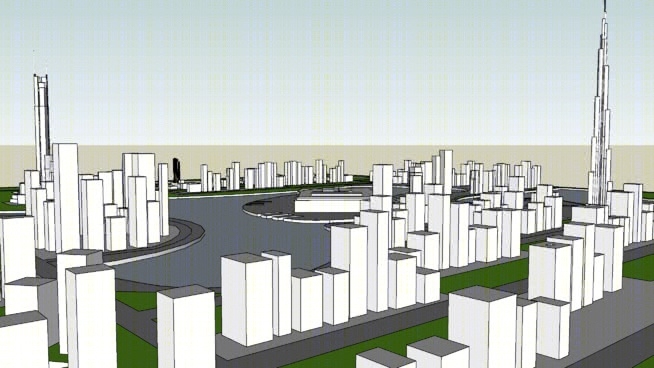 Utopia（现代和未来主义，享受它）SU模型下载【ID:830145041】
