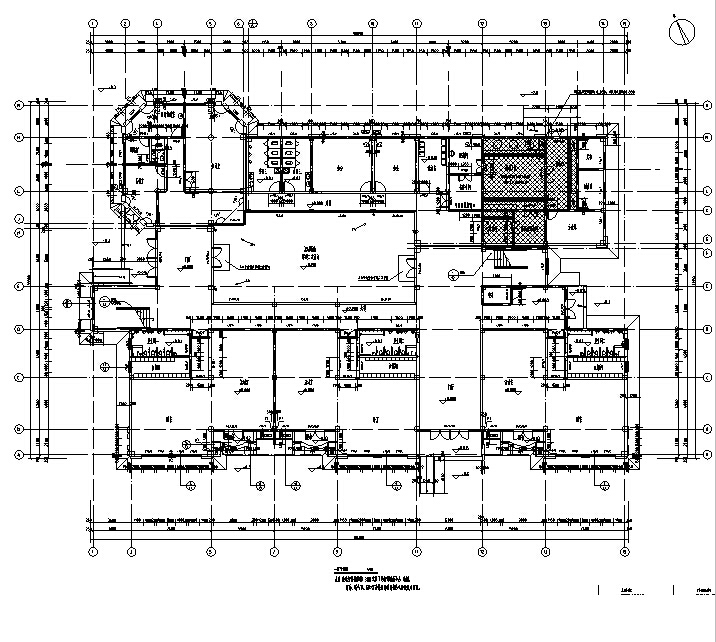 [安徽]华东院高层住宅及公建全专业施工图（含幼儿园商...cad施工图下载【ID:149562139】