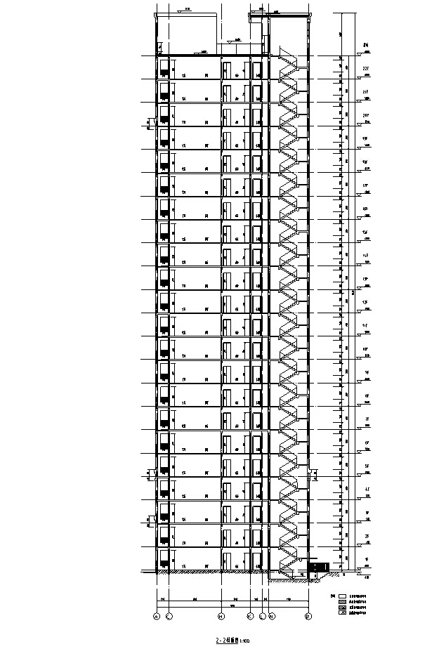 [安徽]华东院高层住宅及公建全专业施工图（含幼儿园商...cad施工图下载【ID:149562139】