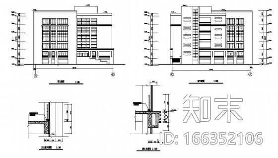 (本科毕业设计)某五层办公楼建筑设计（含PKPM结构及计算...施工图下载【ID:166352106】